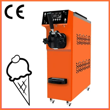 900W Comercial de sorvete Soft Machine ambiente de Trabalho Barato Fabricantes de sorvete Para a Sobremesa Loja de Máquina do Creme de Gelo