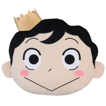 Novo Bonito Japão Anime Ranking dos Reis Bojji Cara Grande de Pelúcia Plushes Recheado Travesseiro Almofada de Boneca Brinquedo 35*35cm Crianças Presentes das Crianças
