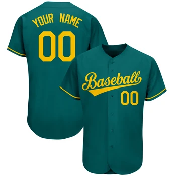 Personalizado de Beisebol de Camisolas de Desporto de Manga Curta, Camisas para Homens/Mulheres/Crianças Engraçado Personalizado Malha Tee Impresso O Nome da Equipe de Número S-7XL