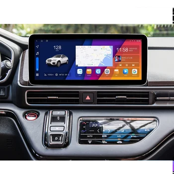 QLED de 8 núcleos Para Honda Odyssey/Elyssion 2022 De 12,3 Polegadas Carplay Android Automático auto-Rádio Multimédia Leitor de DVD de Vídeo de Navegação GPS